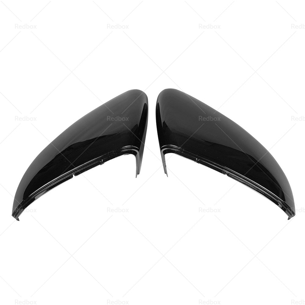 Glossy Black Mirror Cover Cap Suitable For Volkswagen VW Golf 7 MK7 R Gti 14-19