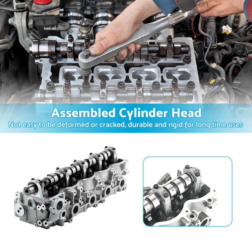 {{ Complete Assembled Cylinder Head For Ford Courier Mazda Bravo B2500 WL-T WLT 2. 5 }} - Buy Car Parts Online at {{ Kaka Auto Parts }}.