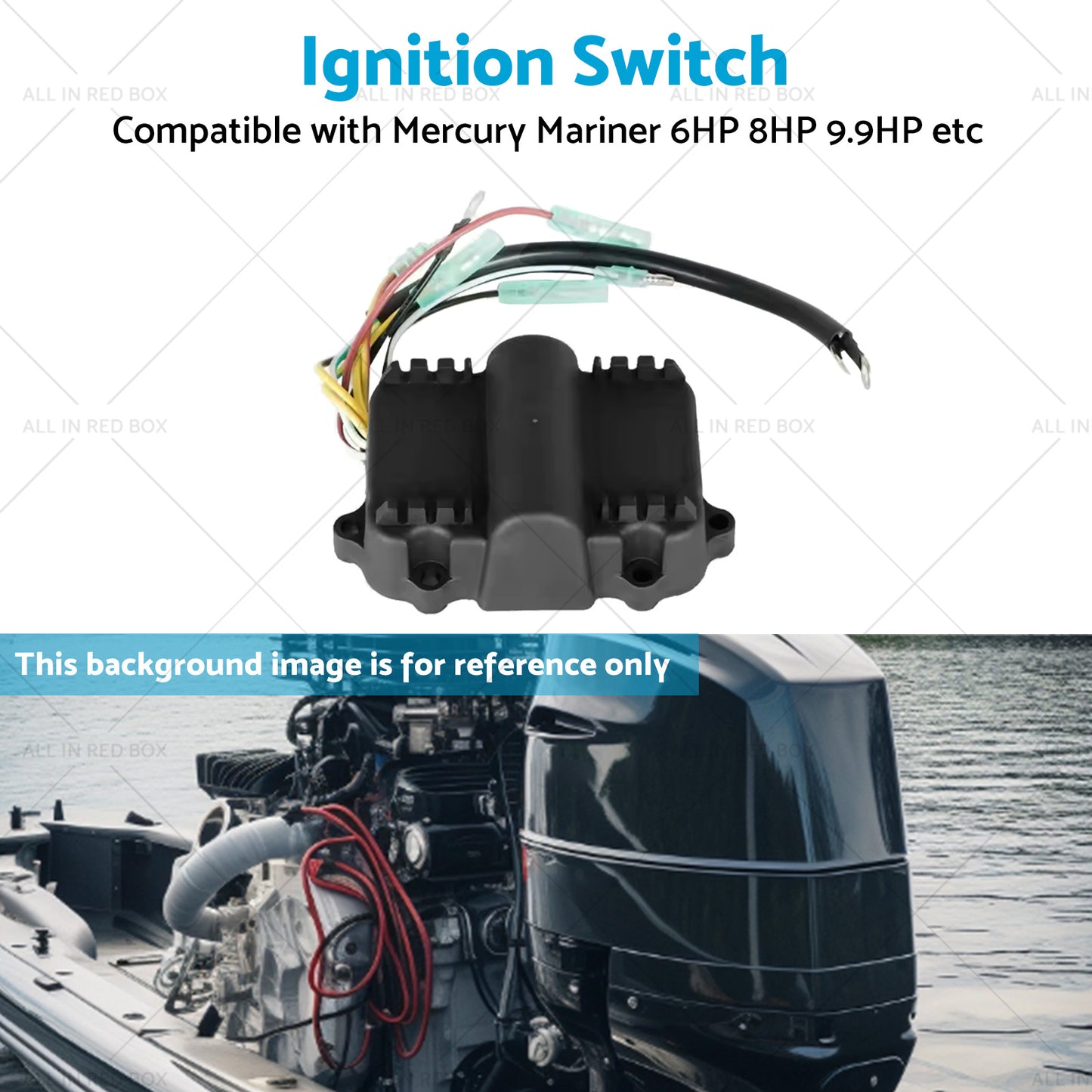 {{ CDI Ignition Switch 339-7452A19 For Mercury Outboard 6 8 9.9 10 15 20 25 35 HP }} - Buy Car Parts Online at {{ Kaka Auto Parts }}.