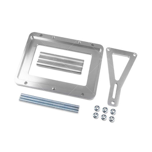 Universal Aluminum Billet Battery Tray Hold Down Relocation Box Mount Suitable For 551181