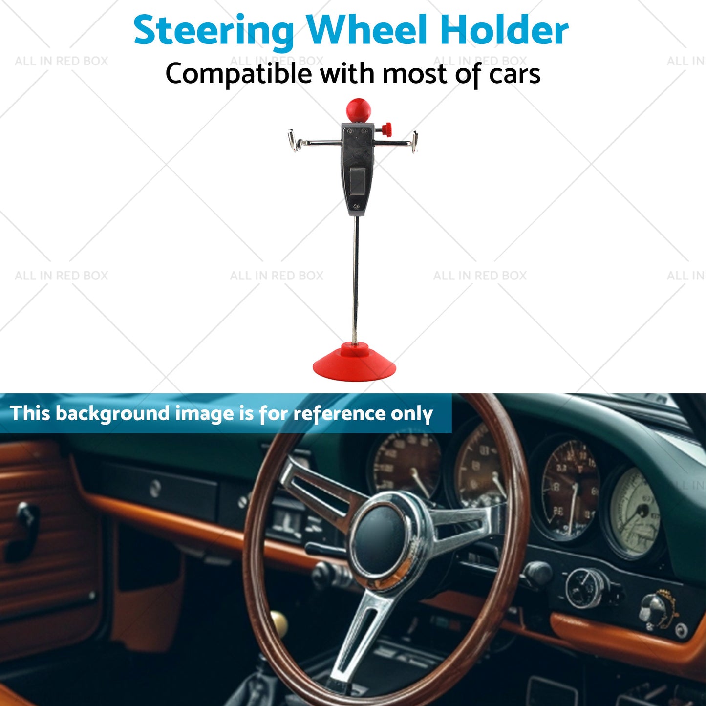 Steering Wheel Holder Stand Tool Car Auto Alignment Rack Truck Van