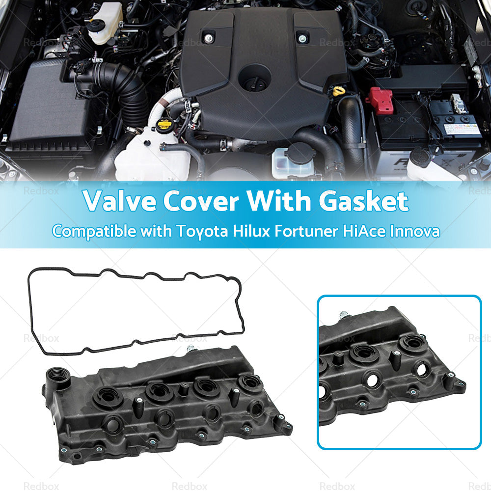 Valve Rocker Cover Suitable for Toyota Hilux KUN15 KUN25 KUN16 2. 5 3. 0 w or Gasket