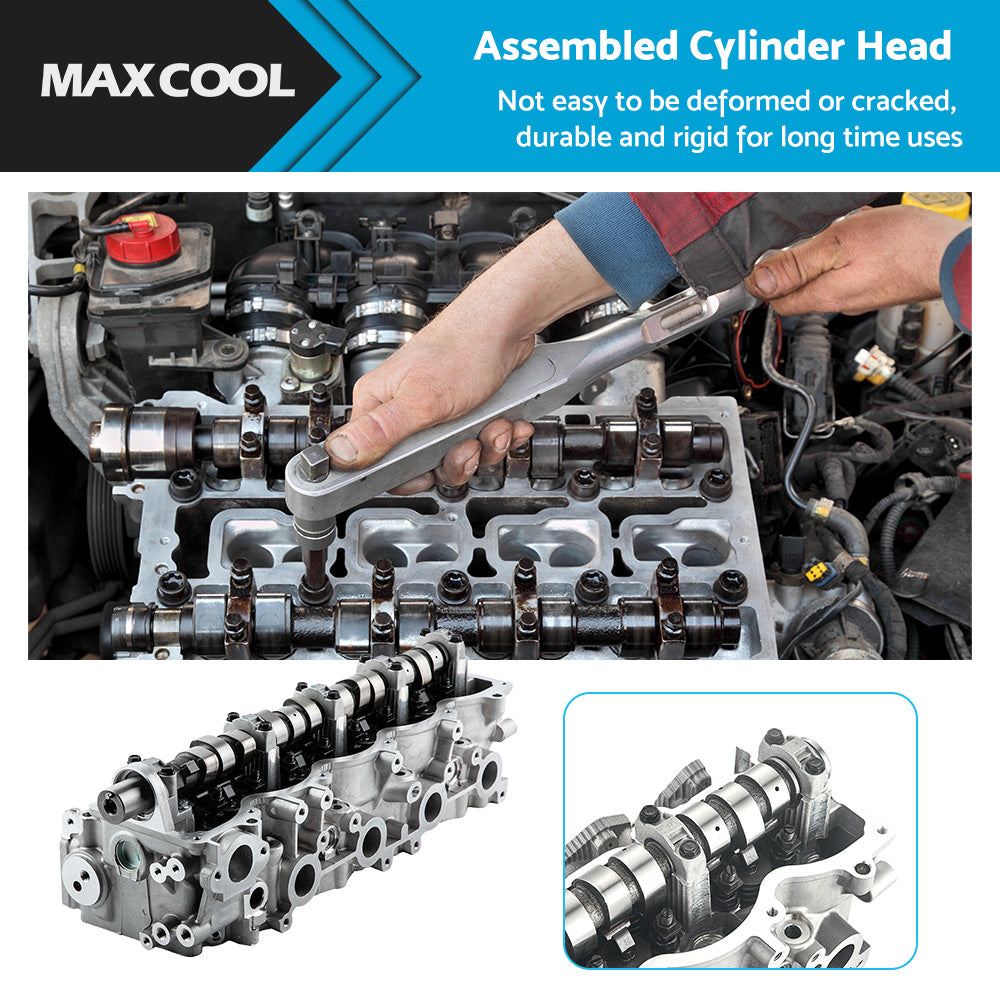 {{ Complete Assembled Cylinder Head For Ford Courier Mazda Bravo B2500 WL-T WLT 2. 5 }} - Buy Car Parts Online at {{ Kaka Auto Parts }}.