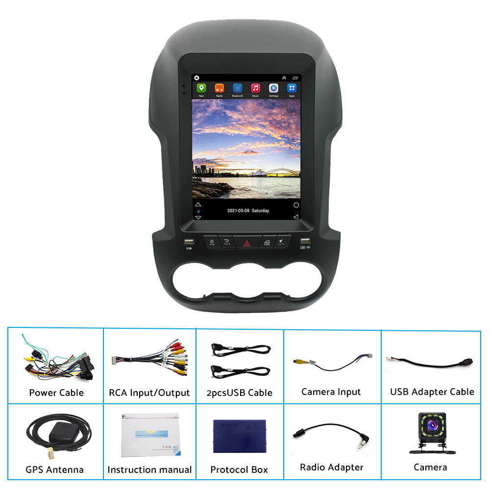 {{ 232GB Android 11 Apple Carplay Radio GPS Head Unit Suitable For Ford Ranger PX }} - Buy Car Parts Online at {{ Kaka Auto Parts }}.