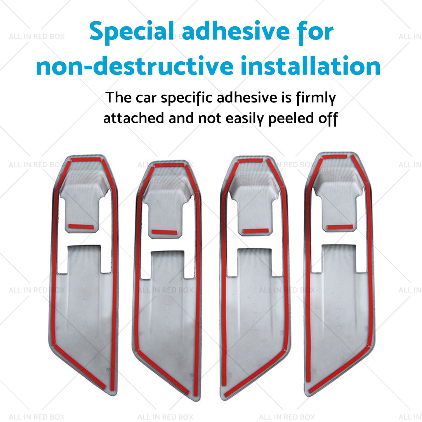 Carbon Fiber Inner Door Handle Cover Suitable For Mitsubishi Triton L200 23-25