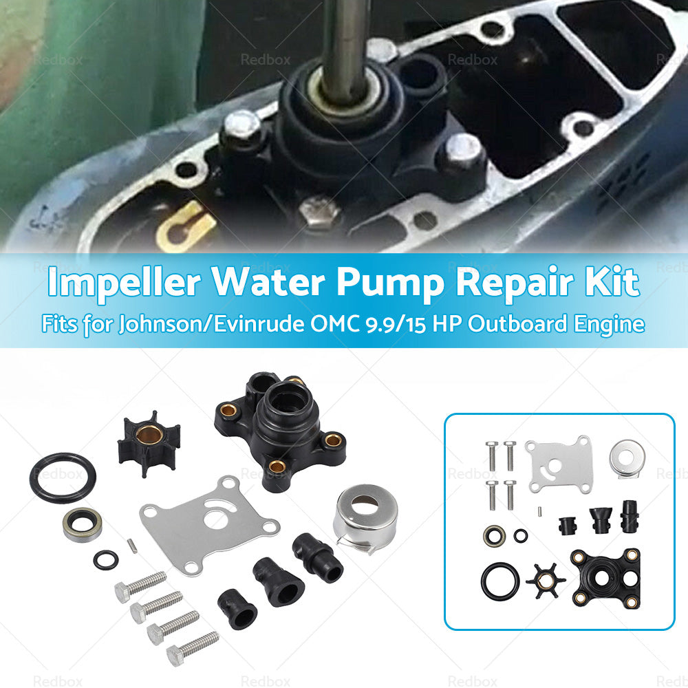 9. 9hp and 15hp Impeller Water Pump Repair Kit 318999 394711 For Johnson or Evinrude