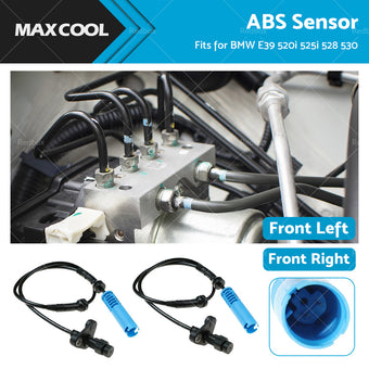 compare product 34526756375 2PCS Front ABS Wheel Speed Sensor Suitable for BMW E39 Left Right