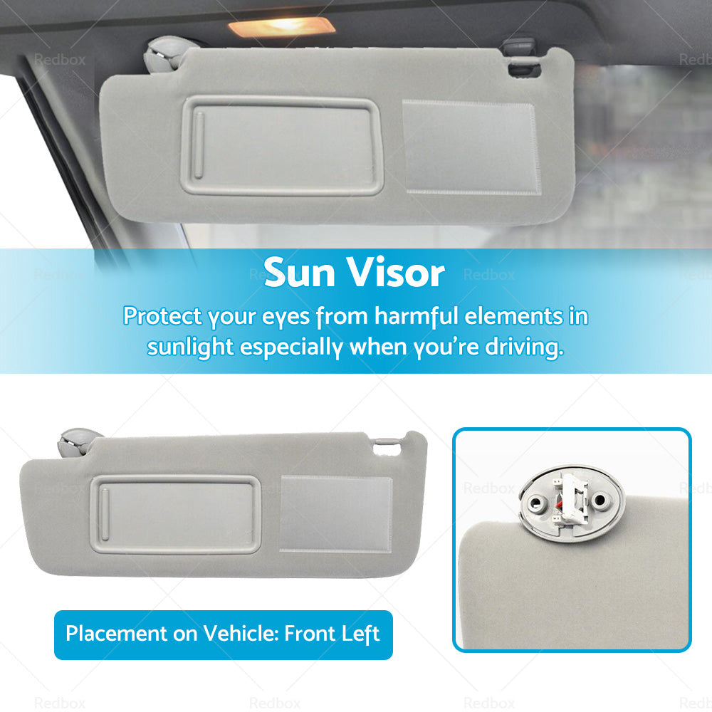 {{ LH Sun Visor Suitable For Toyota Prado TRJ120 RZJ120 LJ120 KDJ120 GRJ120 KZJ120 }} - Buy Car Parts Online at {{ Kaka Auto Parts }}.
