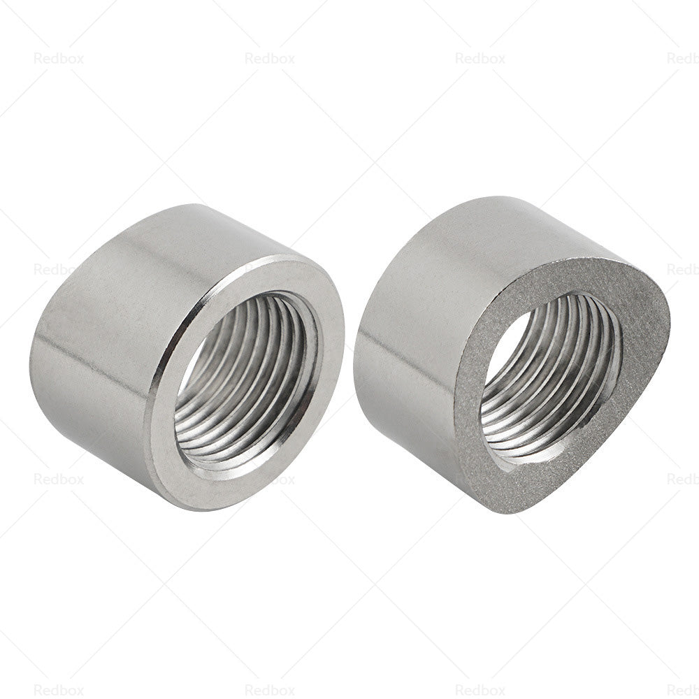 {{ 2PCS O2 Oxygen Sensor Curve Notched Nut Bung 304 Stainless Steel M18 X 1. 5 }} - Buy Car Parts Online at {{ Kaka Auto Parts }}.