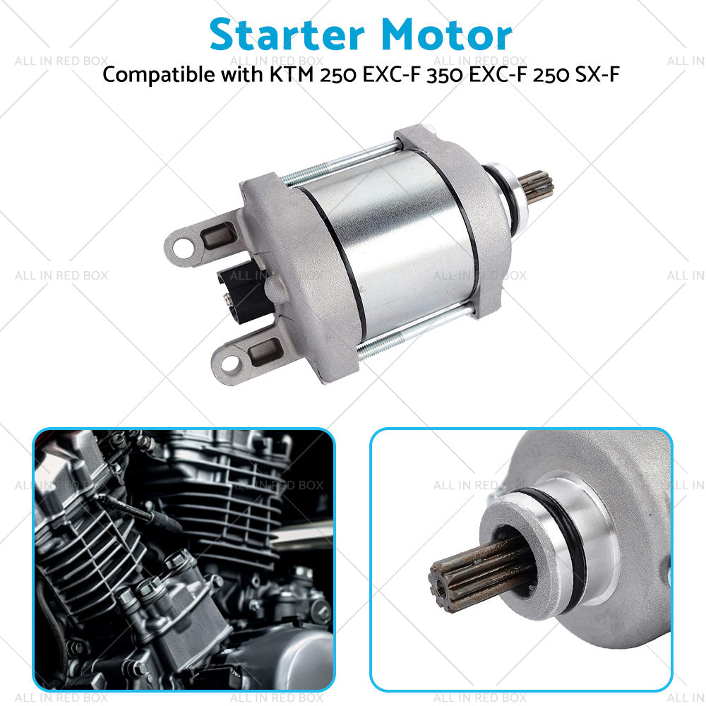 {{ Starter Motor Suitable for KTM 250 EXC-F 350 EXC-F SX-F XCF-W 250 SX-F 250 XC-F }} - Buy Car Parts Online at {{ Kaka Auto Parts }}.