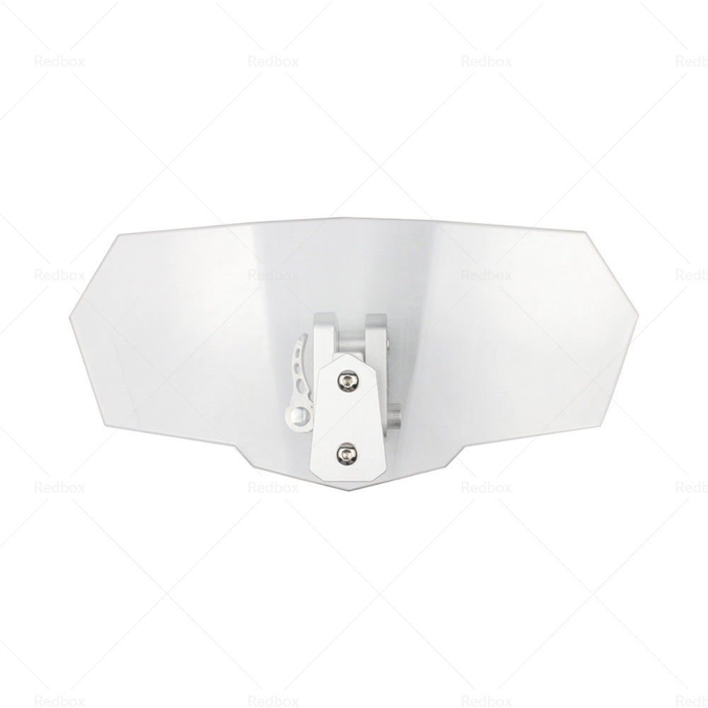 Motorcycle Windshield Extension Clip On Windscreen Screen Wind Deflector Spoiler