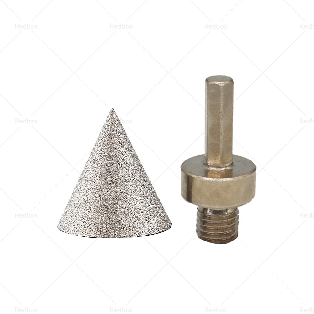 60¡ã 1 Pcs 35mm Diamond Chamfer Finger Bit Ceramic Tile Milling Cone Bit Cut