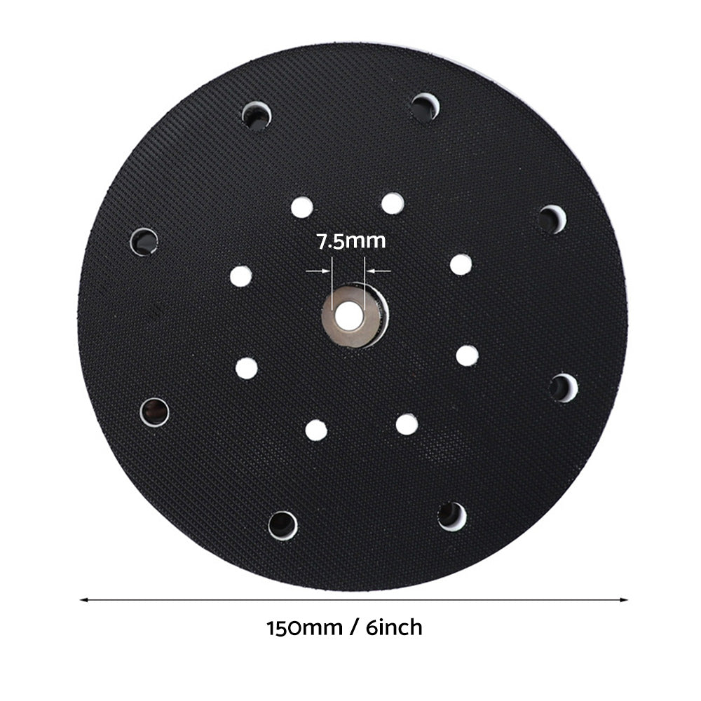 {{ 6 inch 17 Holes Backing Pad Sanding Suitable For Festool Grinder RO1 ES150 ET2 }} - Buy Car Parts Online at {{ Kaka Auto Parts }}.