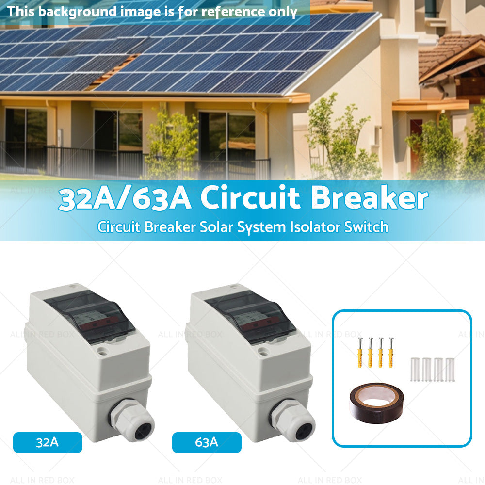 {{ PV Disconnect Box DC500V 32A/63A 2P Circuit Breaker Solar System Isolator Switch }} - Buy Car Parts Online at {{ Kaka Auto Parts }}.