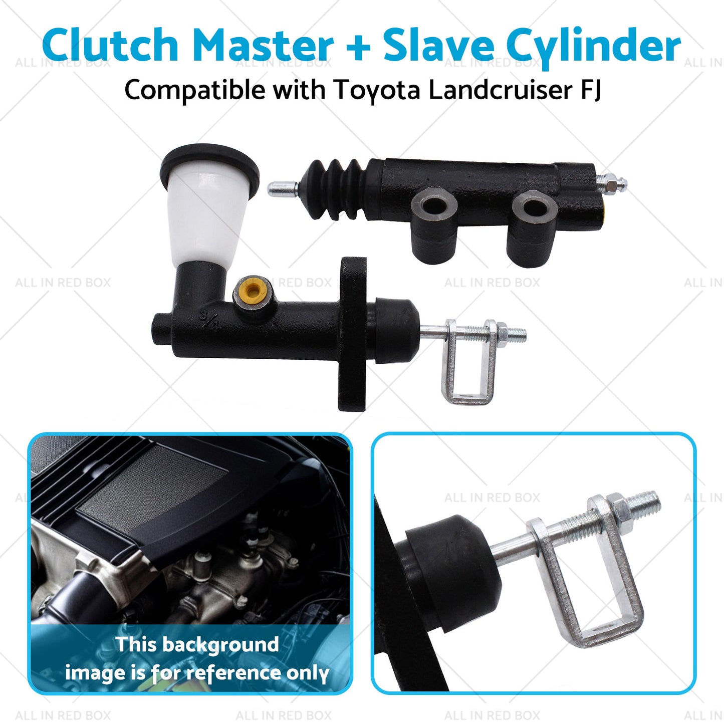 {{ Clutch Master Slave Cylinder Suitable for Toyota Landcruiser FJ40 45 55 75-80 }} - Buy Car Parts Online at {{ Kaka Auto Parts }}.
