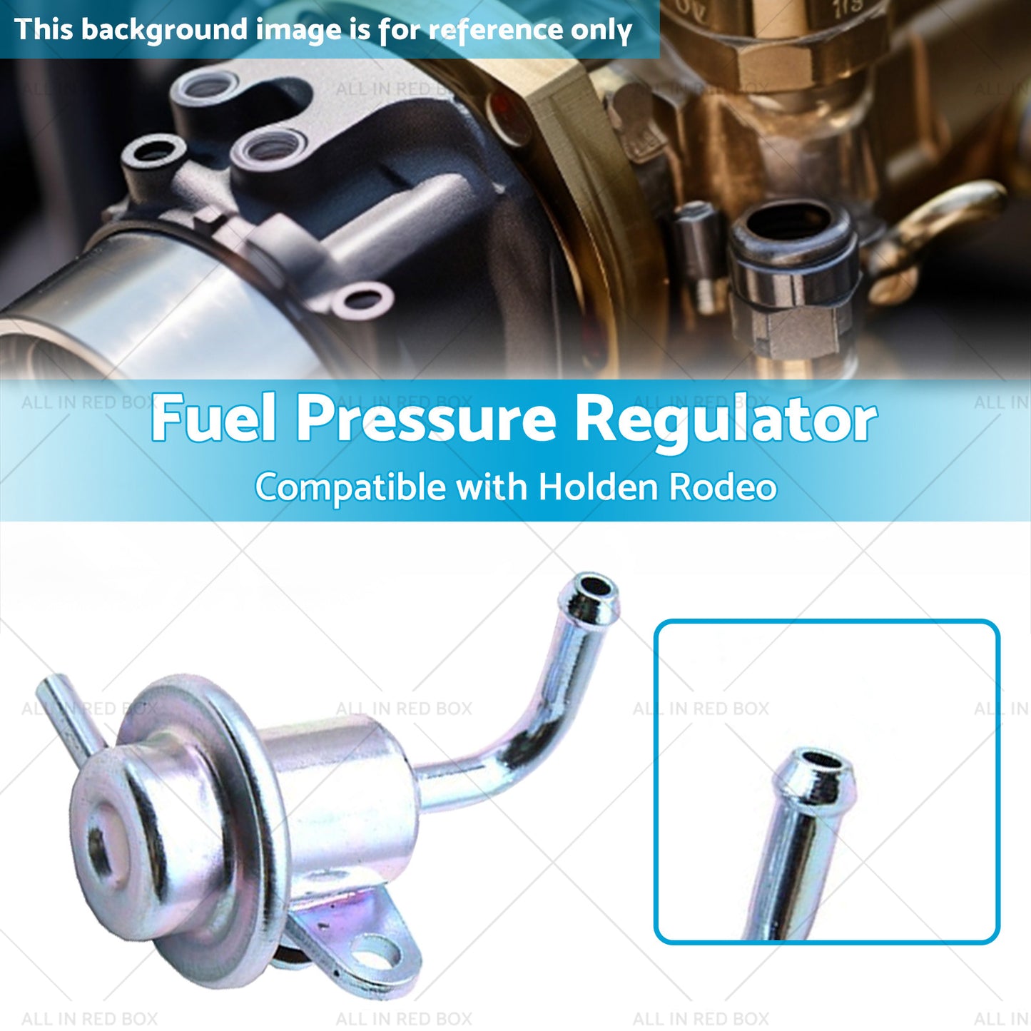 {{ Fuel Pressure Regulator 97254845 Suitable For Holden Rodeo 3. 2L 1998-2003 6VD1 }} - Buy Car Parts Online at {{ Kaka Auto Parts }}.