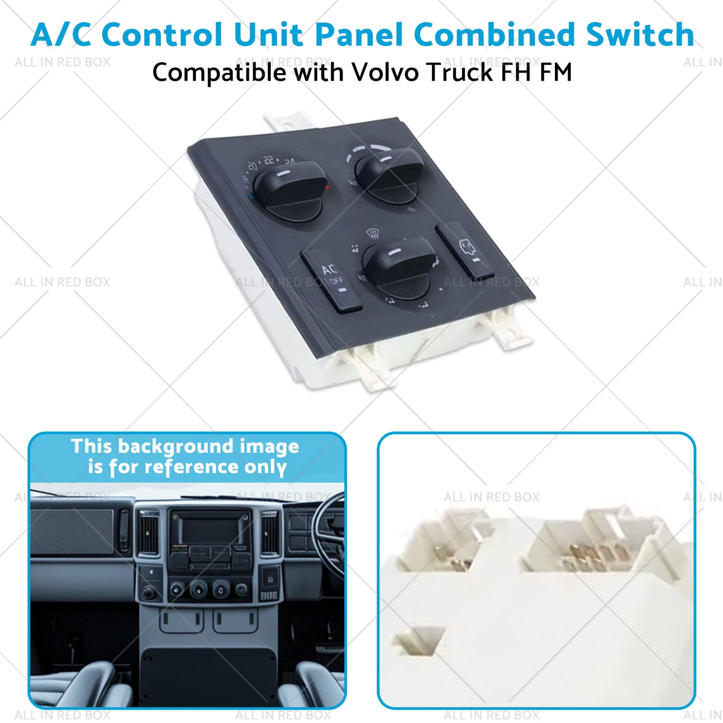 {{ 21272395 21318123 A or C Control Unit Panel Combined Switch Suitable for Truck FM }} - Buy Car Parts Online at {{ Kaka Auto Parts }}.