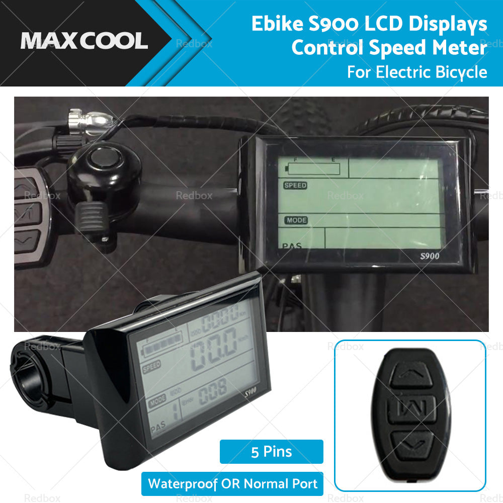 {{ Ebike S900 LCD Displays Control Electric Bicycle Speed Meter Speedometer }} - Buy Car Parts Online at {{ Kaka Auto Parts }}.