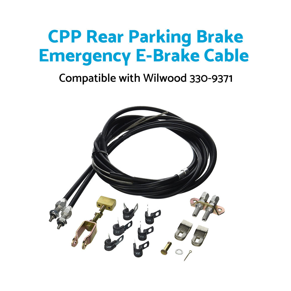 {{ CPP Rear Parking Brake Emergency E-Brake Cable Suitable For Wilwood 330-9371 }} - Buy Car Parts Online at {{ Kaka Auto Parts }}.