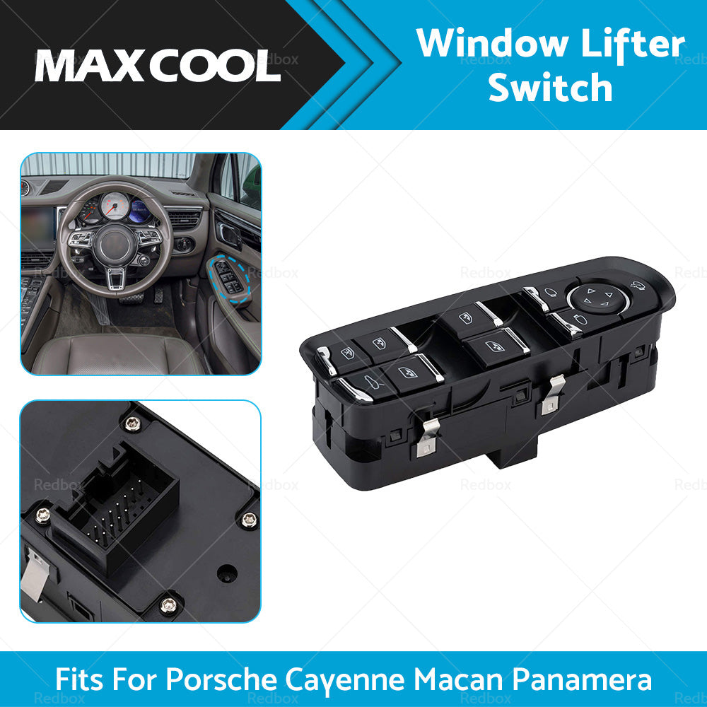 {{ 7PP959858R Window Lifter Switch for Porsche Cayenne 92A Macan 95B Panamera }} - Buy Car Parts Online at {{ Kaka Auto Parts }}.