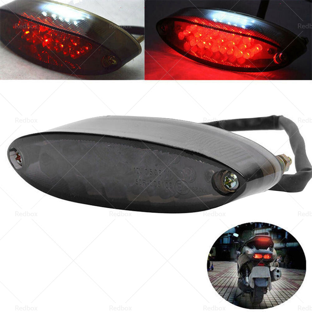 {{ Universal Mororcycle 28 LED Brake Stop Tail Light License Number Plate Rear Lamp }} - Buy Car Parts Online at {{ Kaka Auto Parts }}.