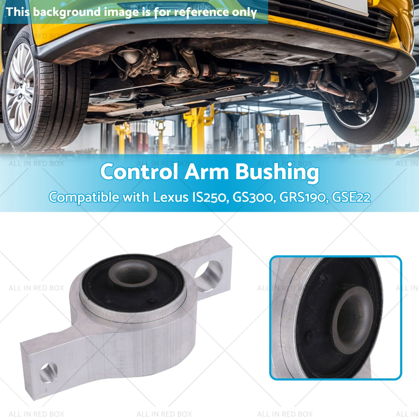 {{ Lower Control Arm Bushing Left Suitablefor Lexus IS250 GS300 GRS GSE 48076-30030 }} - Buy Car Parts Online at {{ Kaka Auto Parts }}.