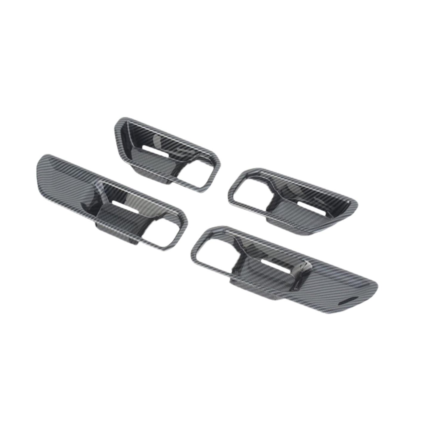 Carbon Inner Door Handle Bowl Cover Trim Suitable For Toyota Prado LC250 24-25