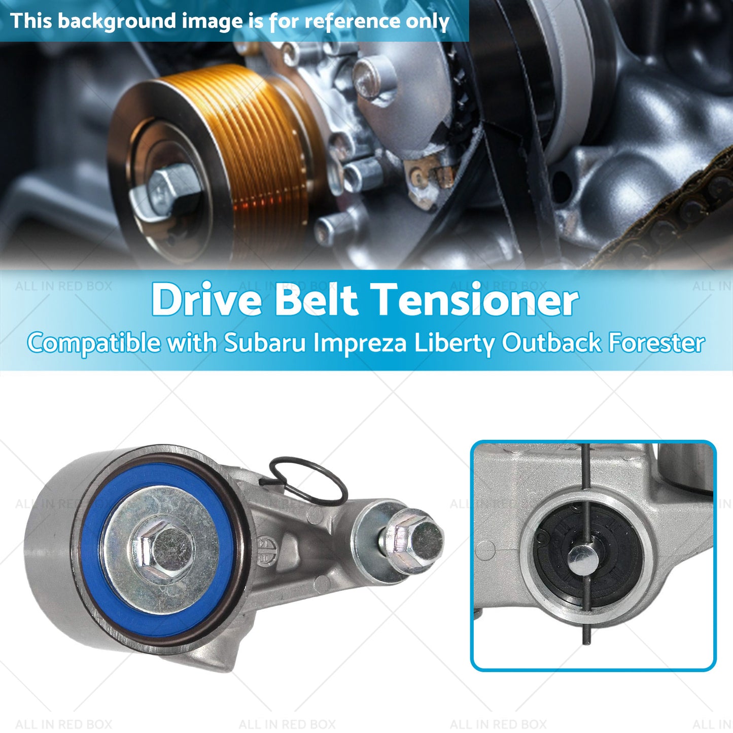 {{ Timing Belt Tensioner Suitable for Impreza Forester Outback Liberty 13033 AA042 }} - Buy Car Parts Online at {{ Kaka Auto Parts }}.