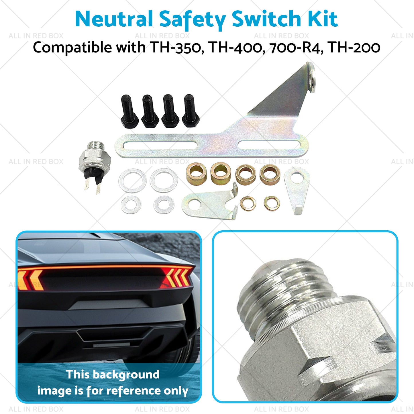 {{ Car Backup Light Neutral Safety Switch Kit Suitable For TH?350 TH?400 700?R4 }} - Buy Car Parts Online at {{ Kaka Auto Parts }}.