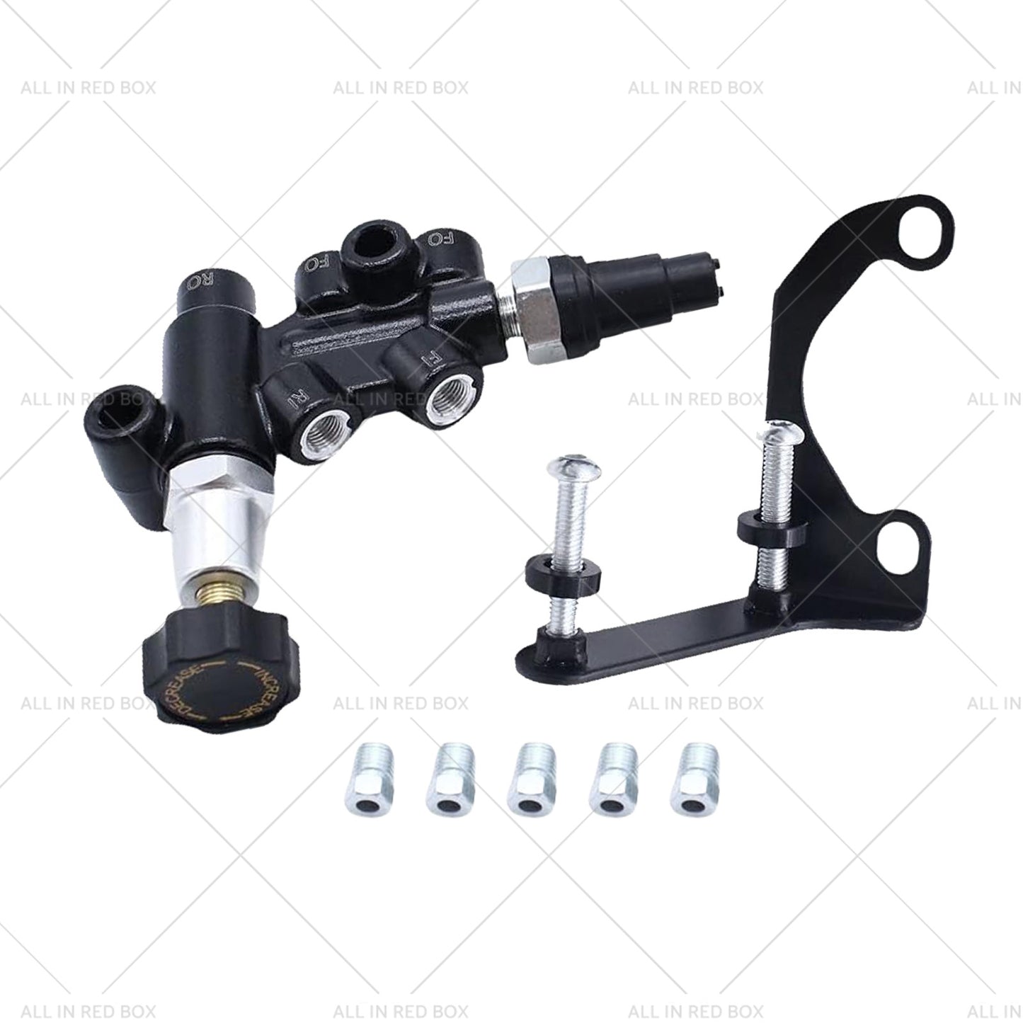 {{ 26013190 Universal Adjustable Knob Proportioning Valve Suitablefor Wilwood Style }} - Buy Car Parts Online at {{ Kaka Auto Parts }}.