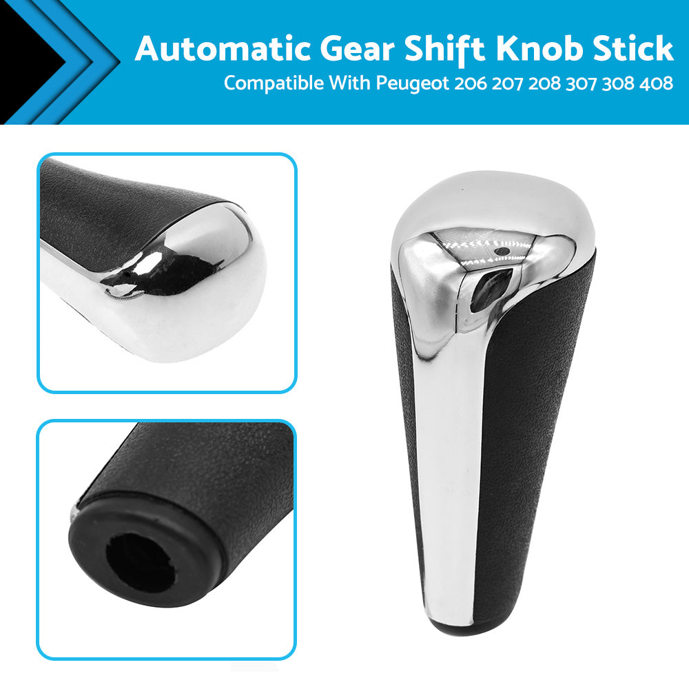 Car Automatic Gear Shift Knob Stick Suitable For Peugeot 206 207 208 307 308 408