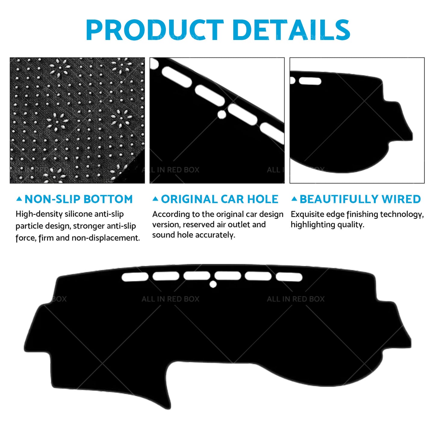{{ Dash Mat Cover Suitable for Honda Accord Euro CL9 No Sat Nav 03-08 }} - Buy Car Parts Online at {{ Kaka Auto Parts }}.