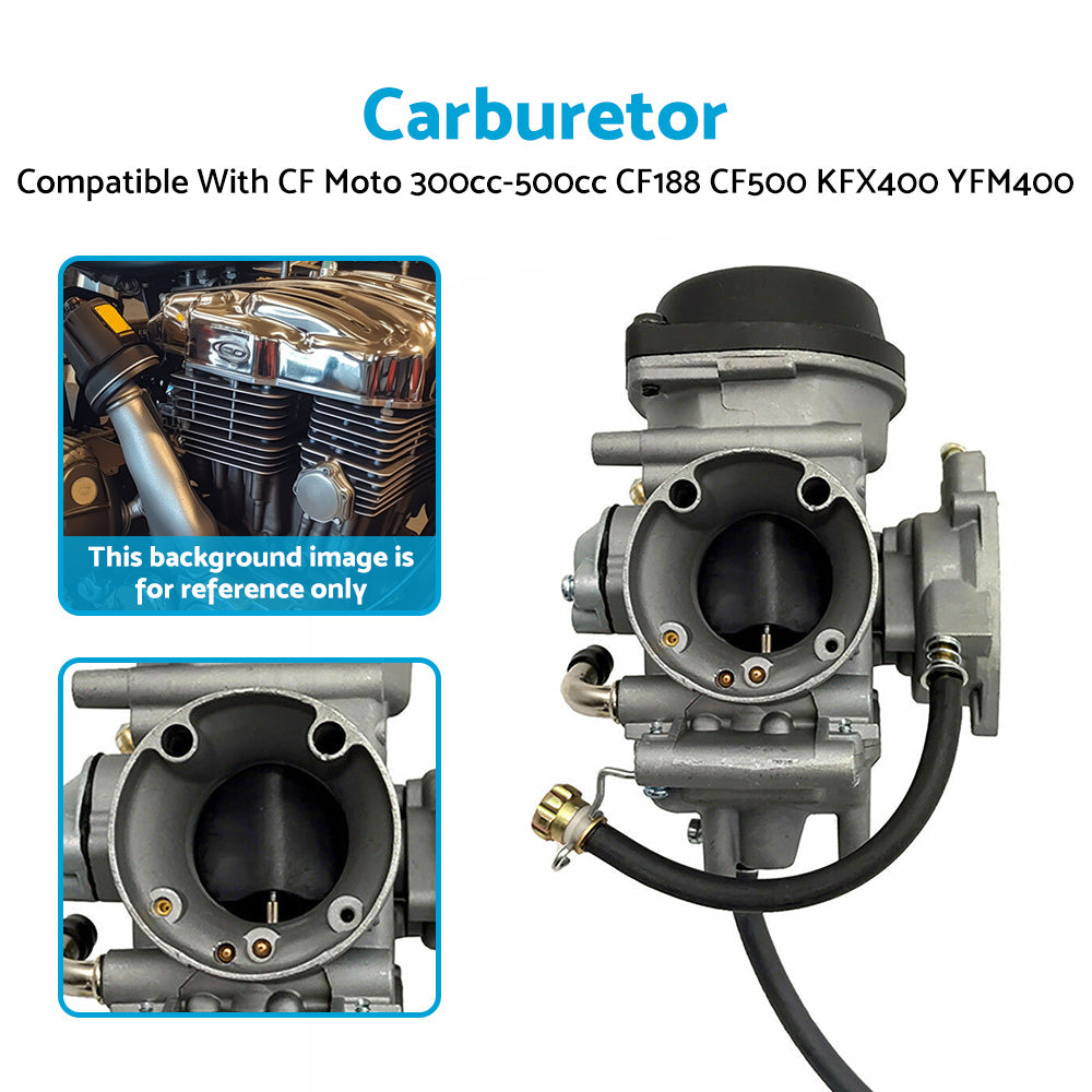 Carby Carburetor Carb Suitable For CF Moto 300cc-500cc CF188 CF500 KFX400 YFM400