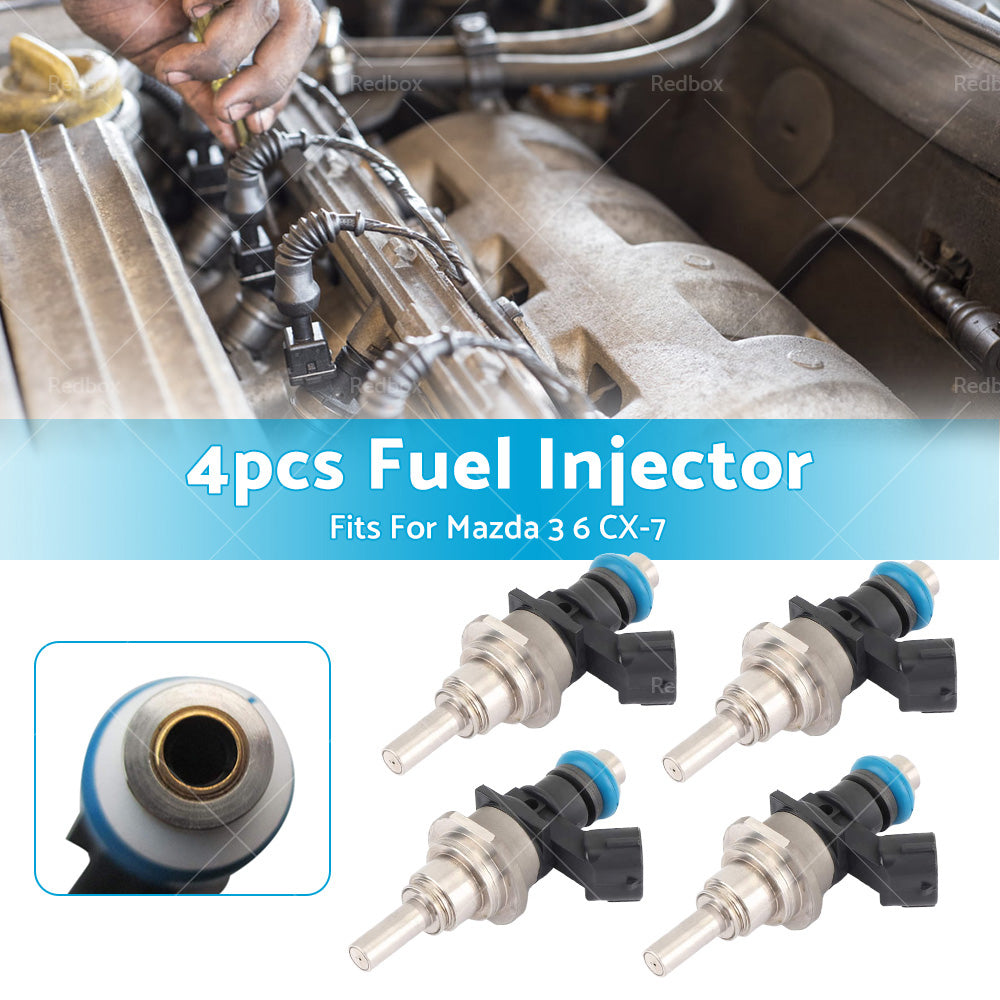{{ 4PCS Fuel Injector Suitable For Mazda 3 BK 6 CX7 L3 2. 3L DOHC Turbo E7T20171 }} - Buy Car Parts Online at {{ Kaka Auto Parts }}.