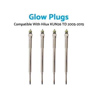 compare product 4Pcs Bosch Glow Plugs Suitable for Hilux KUN26 TD 1KD-FTV 3.0L 4cyl 2005-2015