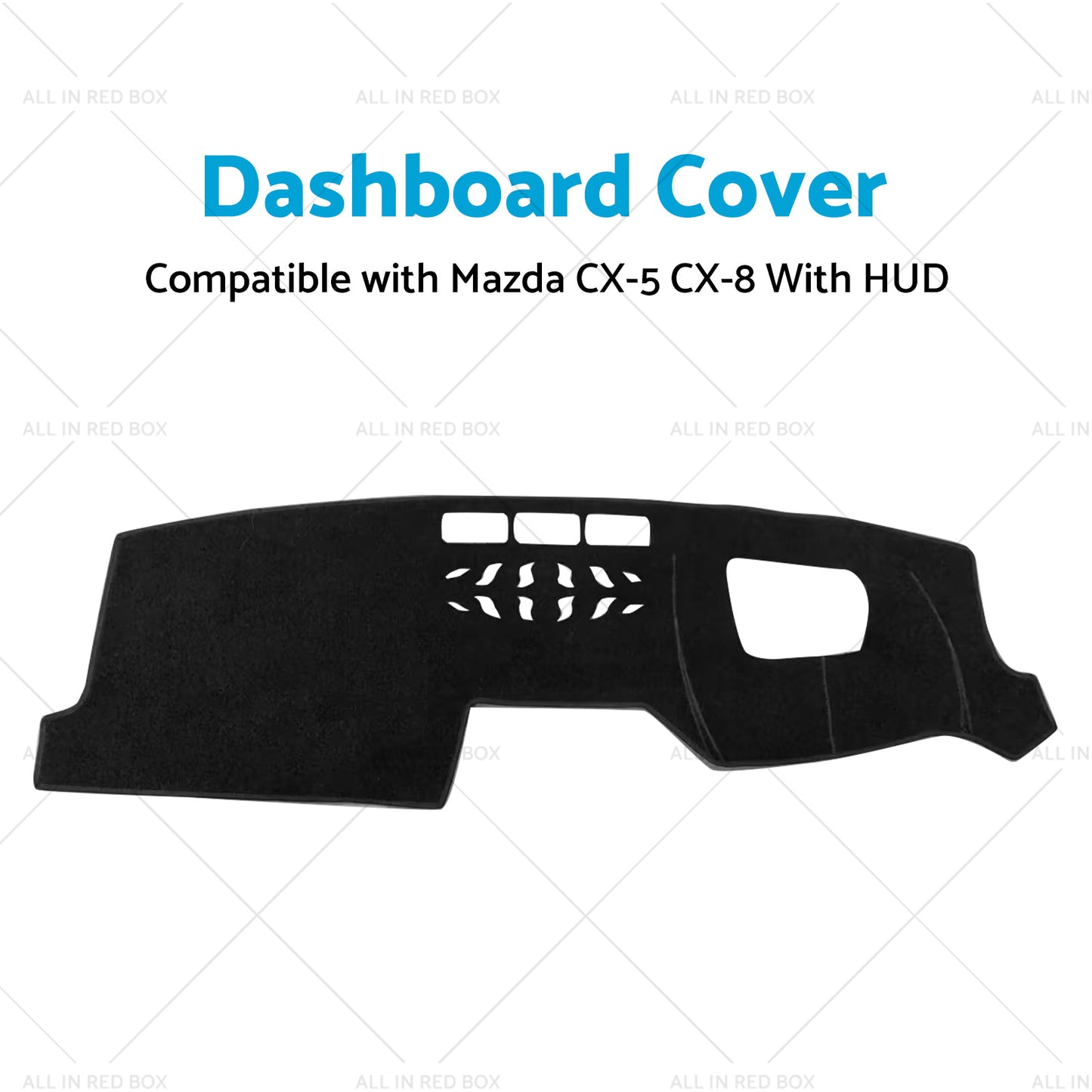 {{ Dash Mat Dashmat Dashboard Cover Suitable For Mazda CX-5 CX-8 With HUD 2017-2022 }} - Buy Car Parts Online at {{ Kaka Auto Parts }}.