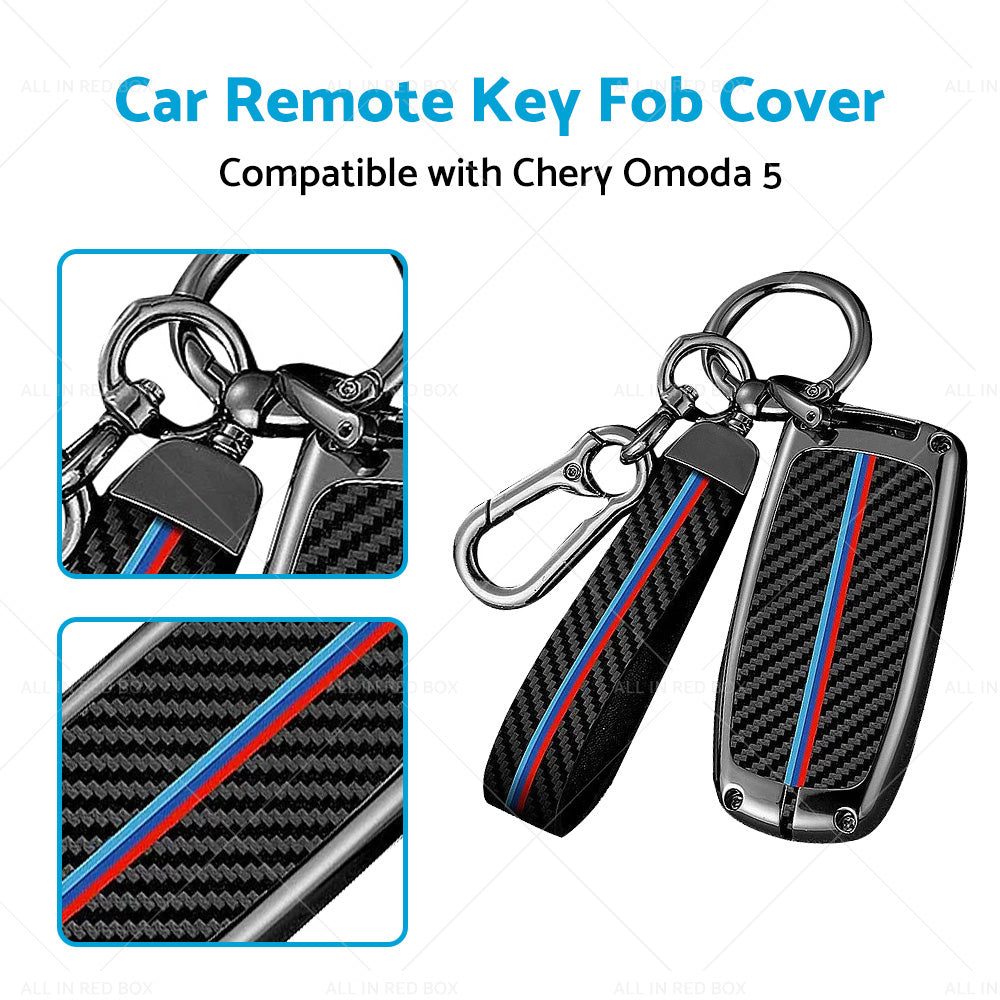Car Remote Key Fob Cover Case Shell Suitable For Chery Omoda 5 Zinc Alloy