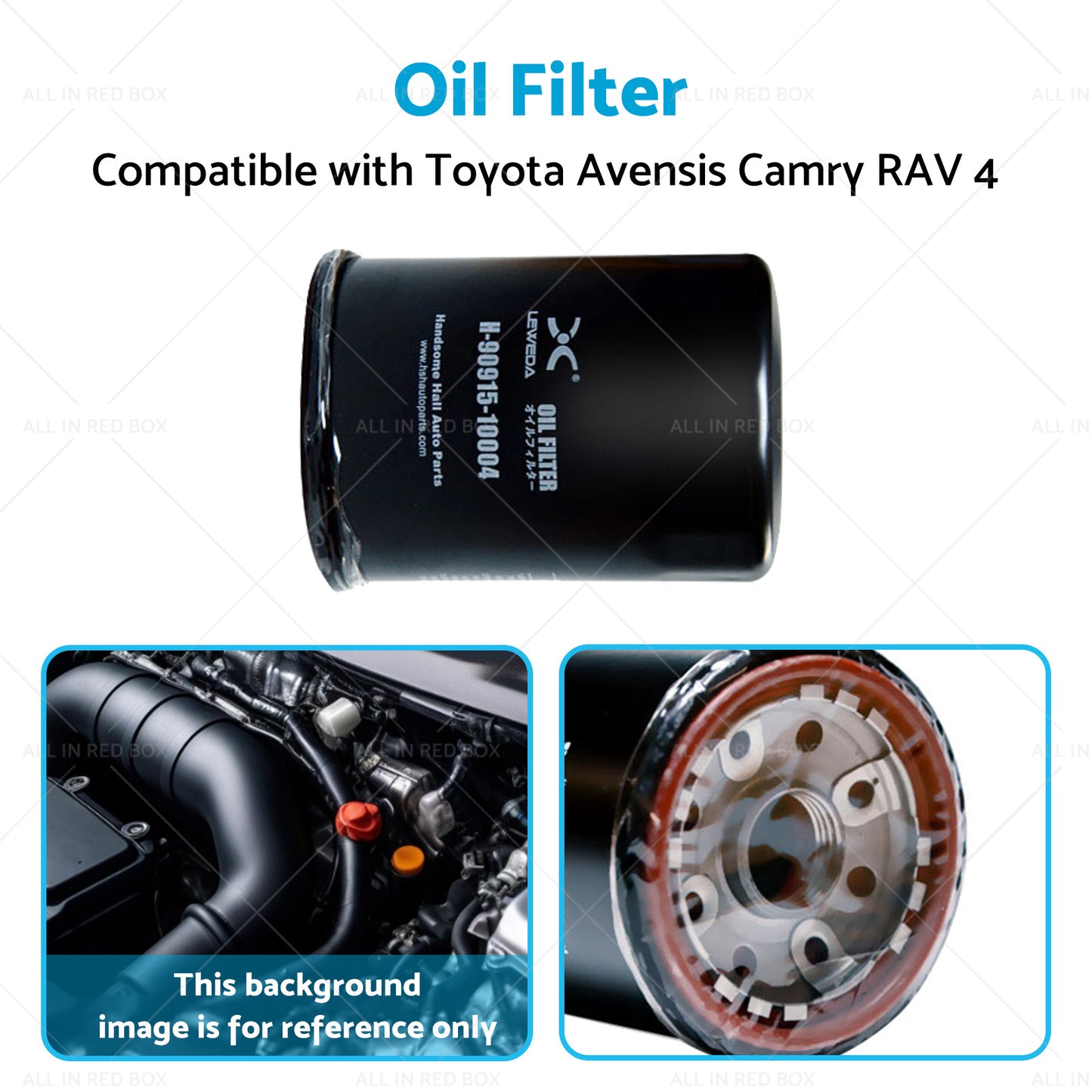 {{ Oil Filter Suitable for Toyota Avensis Camry RAV 4 90915-YZZE2 1AZFE, 2AZFE }} - Buy Car Parts Online at {{ Kaka Auto Parts }}.