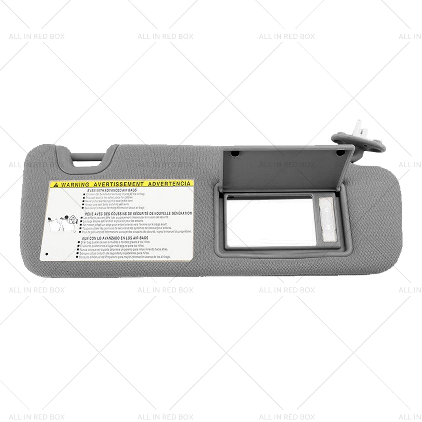 {{ Right Driver Side Sun Visor W Vanity Light SuitableFor Toyota Kluger 14-19 Gray }} - Buy Car Parts Online at {{ Kaka Auto Parts }}.