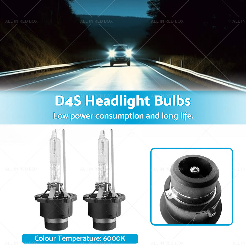 {{ 6000K D4S D4R Headlight Bulbs Suitable For Lexus Honda Mazda Toyota 35W }} - Buy Car Parts Online at {{ Kaka Auto Parts }}.