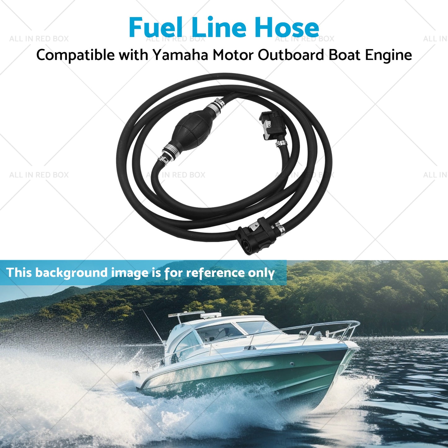 {{ Fuel Line Hose Suitable for Yamaha Motor Outboard Boat Engine Petrol Tank }} - Buy Car Parts Online at {{ Kaka Auto Parts }}.