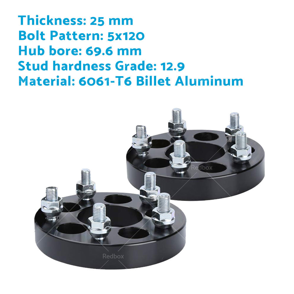 {{ 25mm Bolt-On Wheel Spacers Fits For Holden Commodore VB-VZ 5 X 120 69. 6 }} - Buy Car Parts Online at {{ Kaka Auto Parts }}.