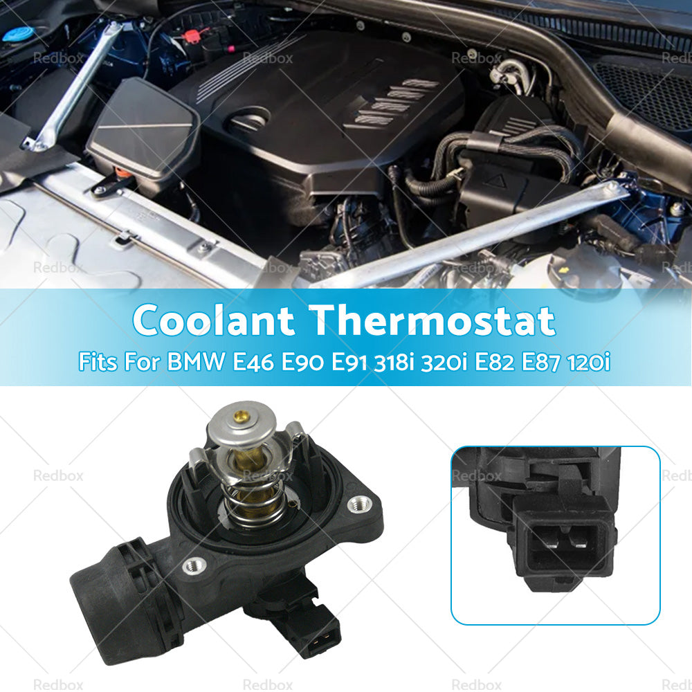 {{ Coolant Thermostat for BMW E46 E90 E91 318i 320i E82 E87 120i E88 X1 E84 X3 E83 }} - Buy Car Parts Online at {{ Kaka Auto Parts }}.