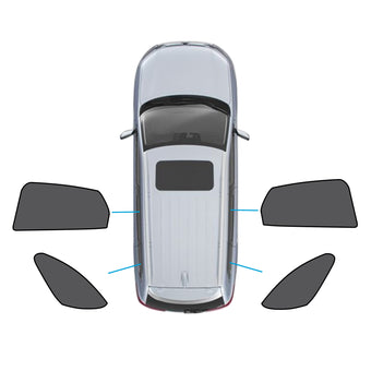 compare product Rear&Triangular Magnetic Car Window Sun Shade Suitable for Mazda CX-3 15-Current