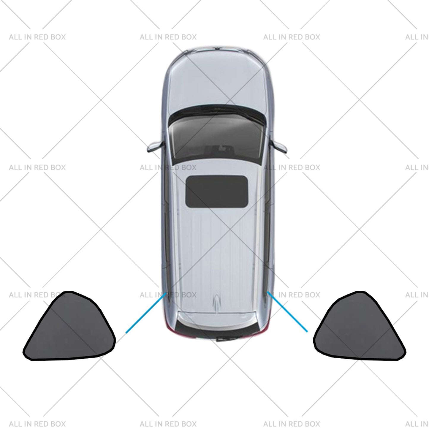 Magnetic Car Window Sun Shades Suitable for Subaru XV/Impreza 2017-2023