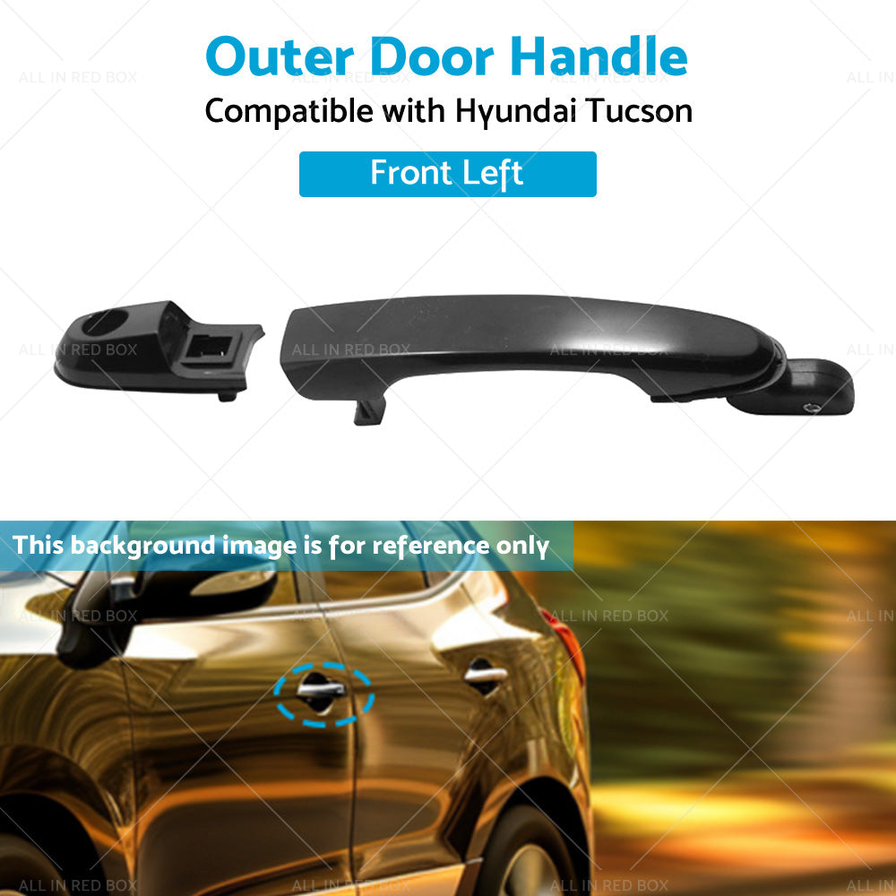 {{ Front Left Exterior Outer Door Handle Suitable for Hyundai Tucson 2005-2009 }} - Buy Car Parts Online at {{ Kaka Auto Parts }}.