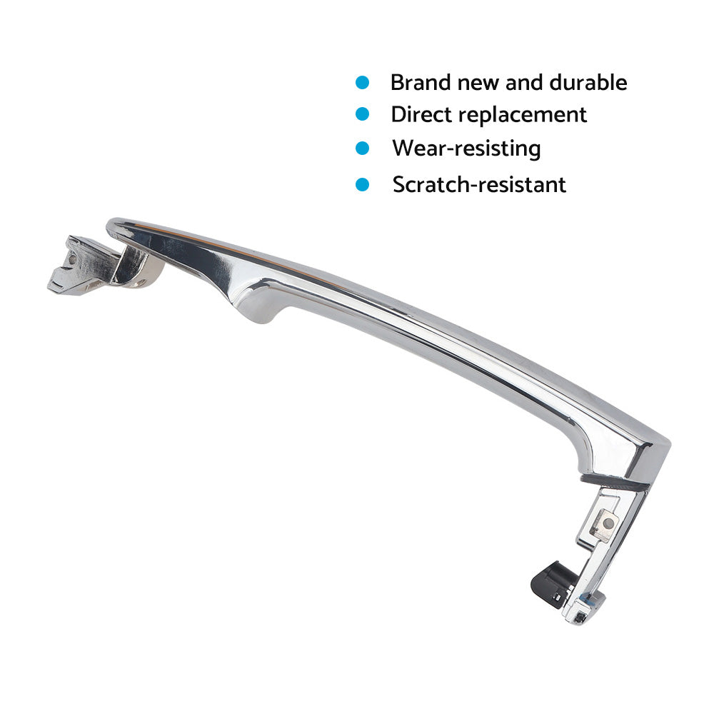{{ For Nissan XTrail T31 2007-2013 REAR LH Left or RH Right Outer Door Handle Chrome }} - Buy Car Parts Online at {{ Kaka Auto Parts }}.
