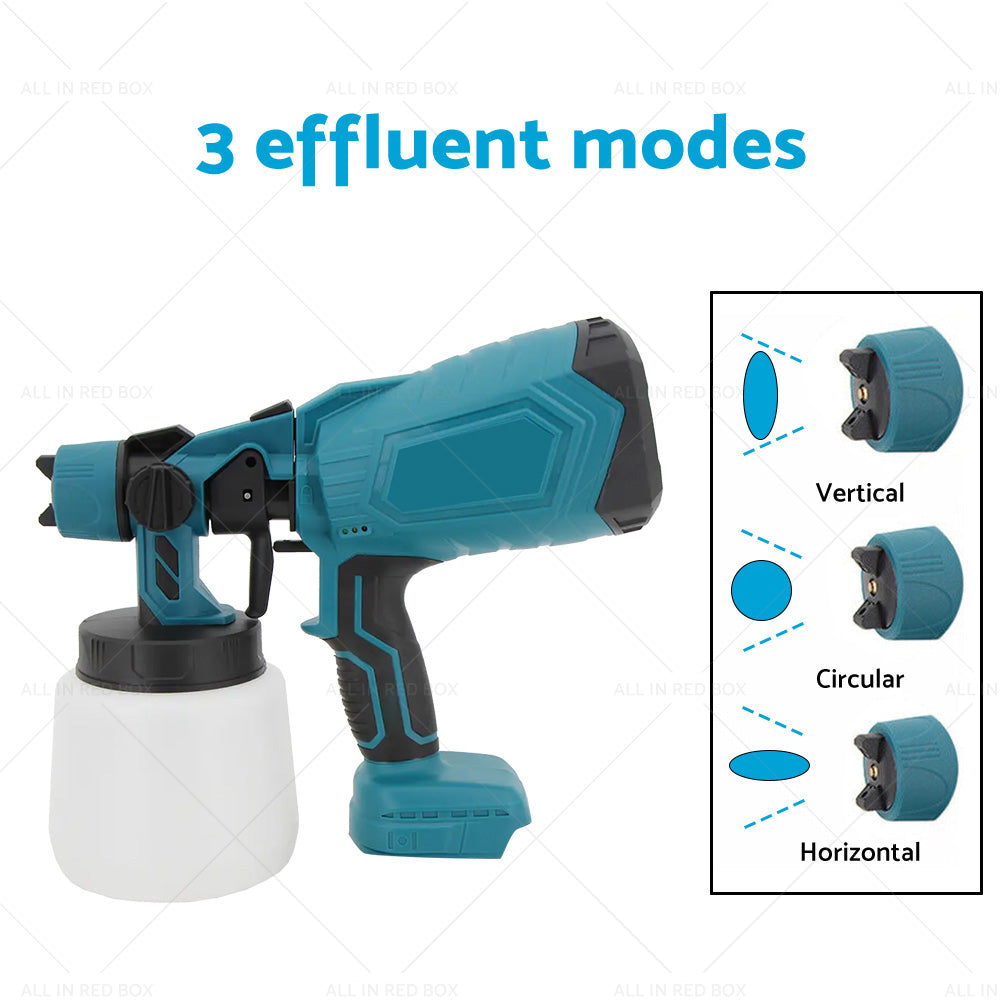 Electric Spray Gun Cordless Paint Airless Sprayer Suitable For Makita Battery