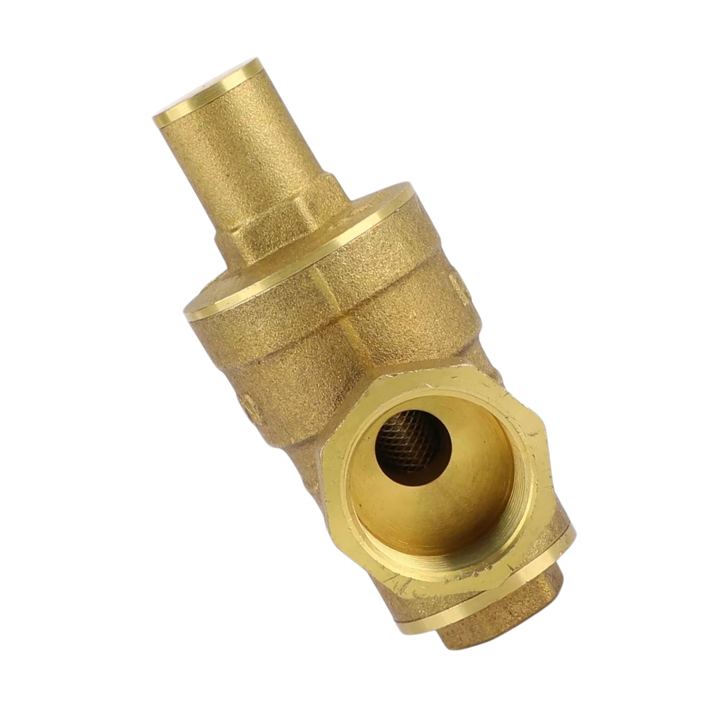 DN15/20/25 Brass Adjustable Water Pressure Reducing Valve with Gauge