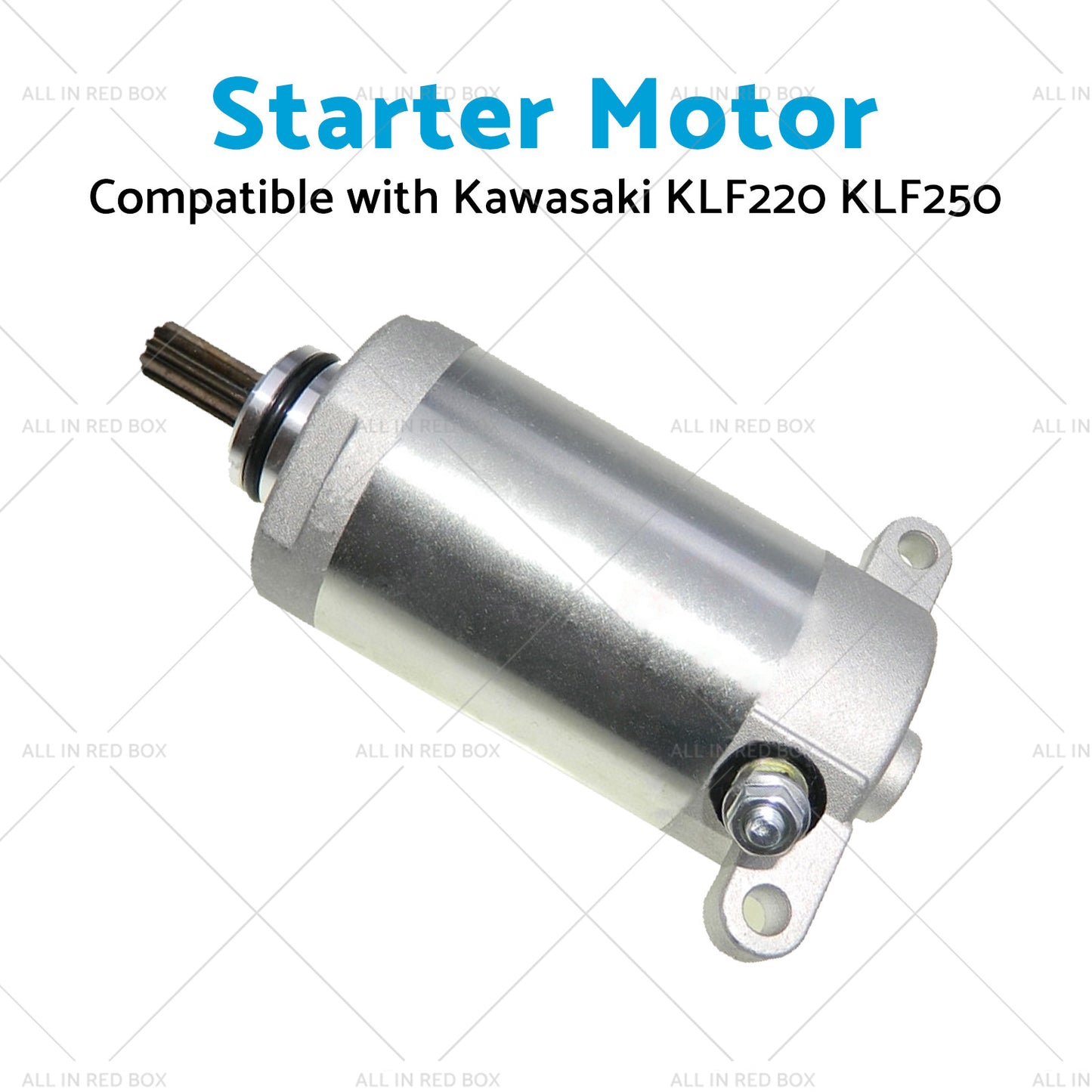 {{ Starter Suitable Kawasaki KLF220 KLF250 Bayou 220 250 88-11 21163-1130 KA-104 }} - Buy Car Parts Online at {{ Kaka Auto Parts }}.
